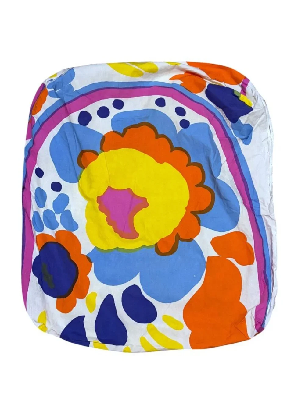 Handmade Marimekko Karuselli Unikko Print Pillow Shams Covers Mod Maximalist